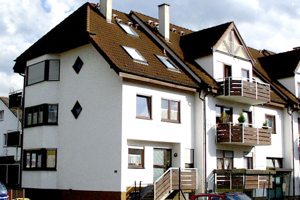 Wohnhaus in der Hauptstraße.